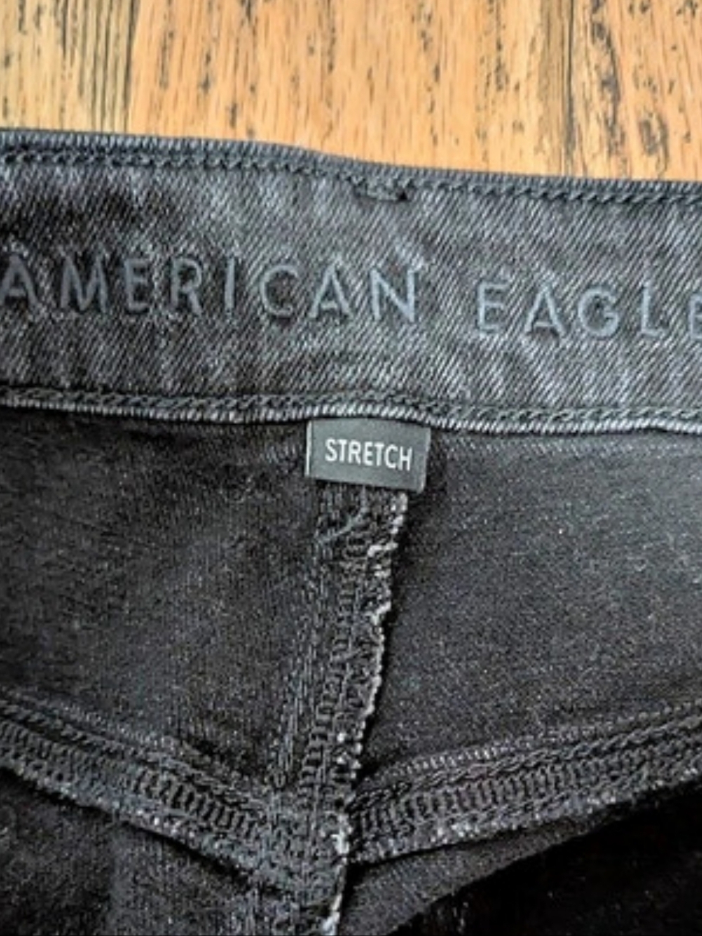 American Eagle Ladies Size 4 Super High Rise Baggy High Rise *F25 - Picture 6 of 10